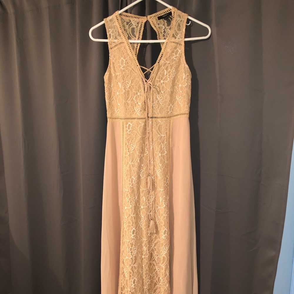 Floor length dress